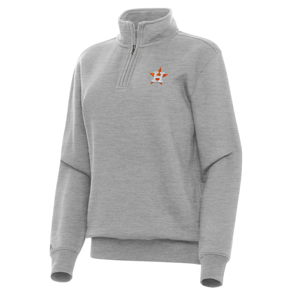 Houston Astros Antigua Women's Victory Quarter-Zip Sweatshirt - MLB