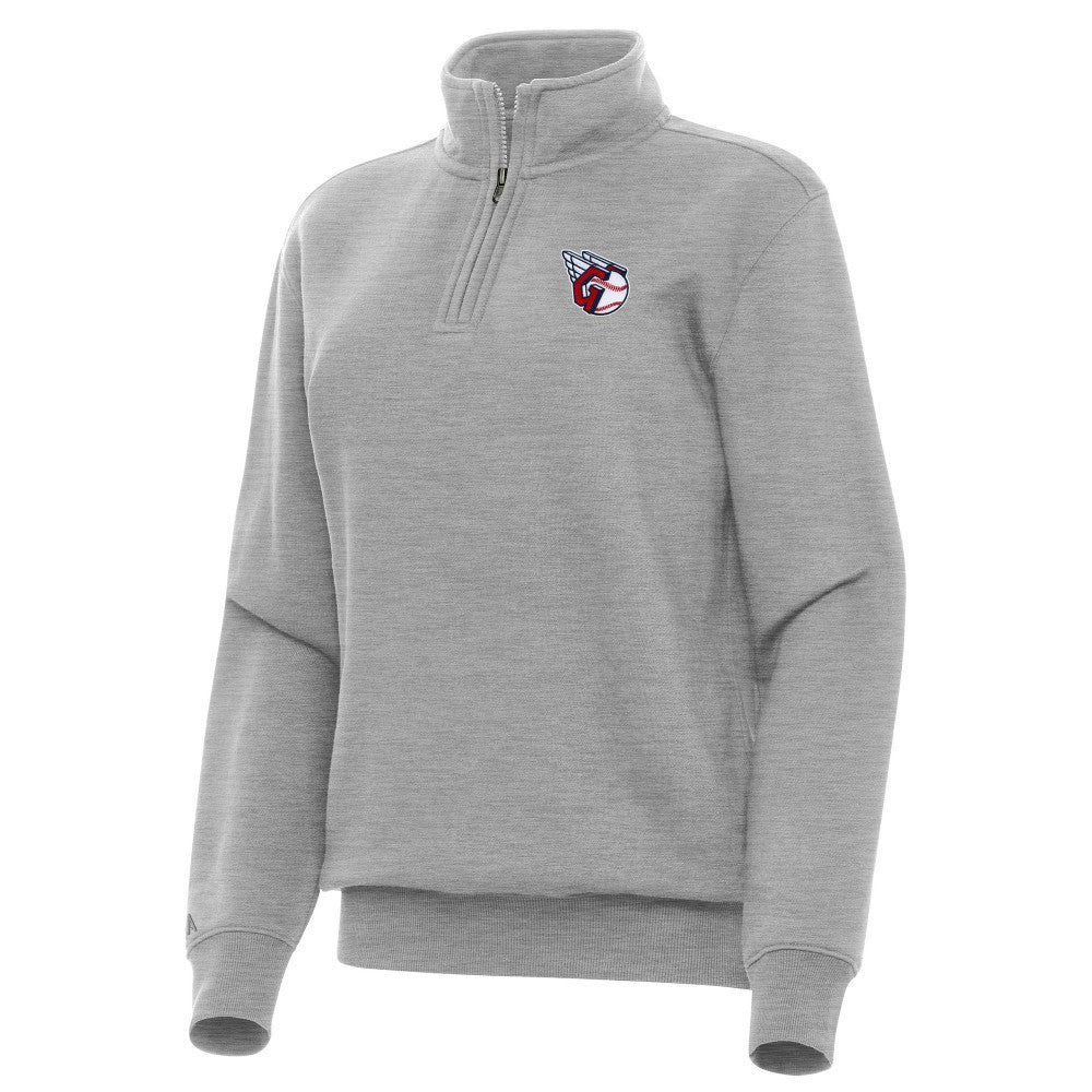 Cleveland Guardians Antigua Women's Victory Quarter-Zip Sweatshirt - MLB