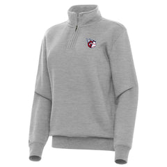 Cleveland Guardians Antigua Women's Victory Quarter-Zip Sweatshirt - MLB