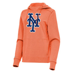 New York Mets Antigua Women's Justice Pullover Hoodie - MLB