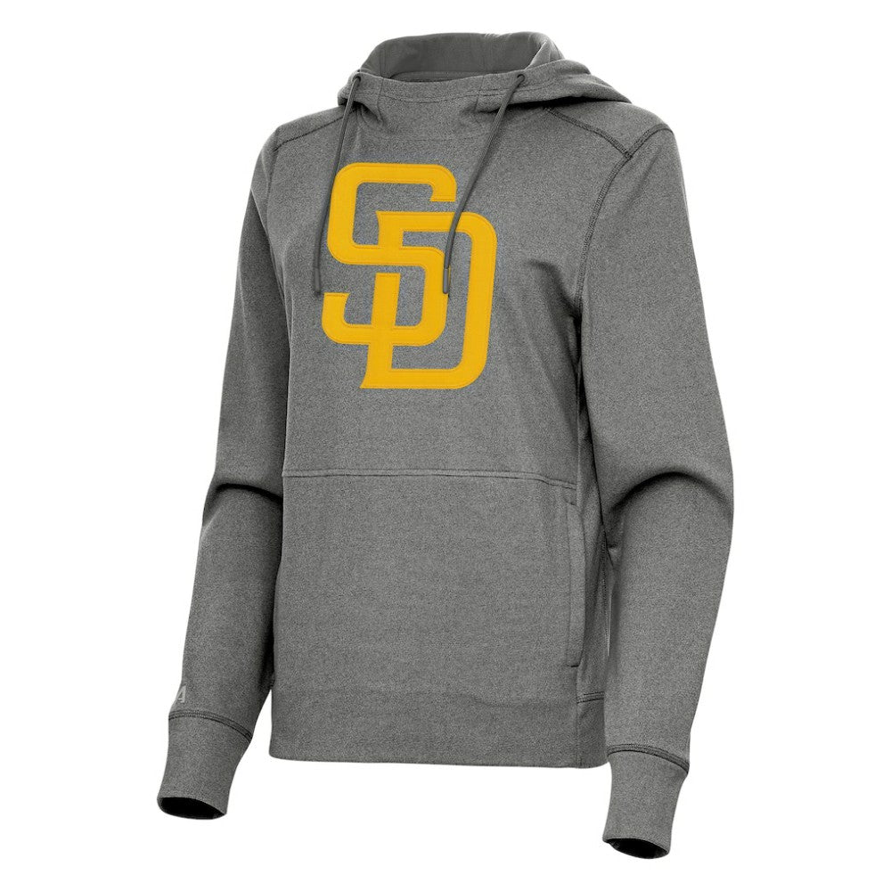 San Diego Padres Antigua Women's Justice Pullover Hoodie - MLB