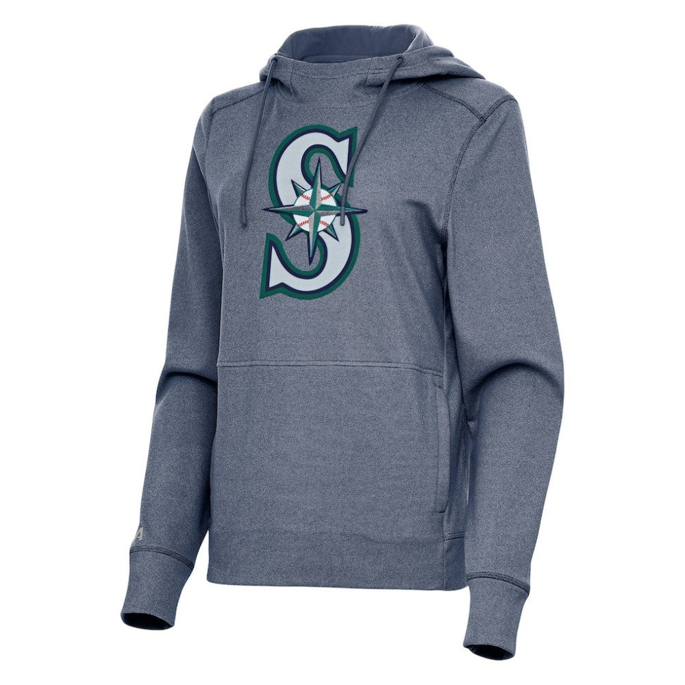 Seattle Mariners Antigua Women's Justice Pullover Hoodie - MLB