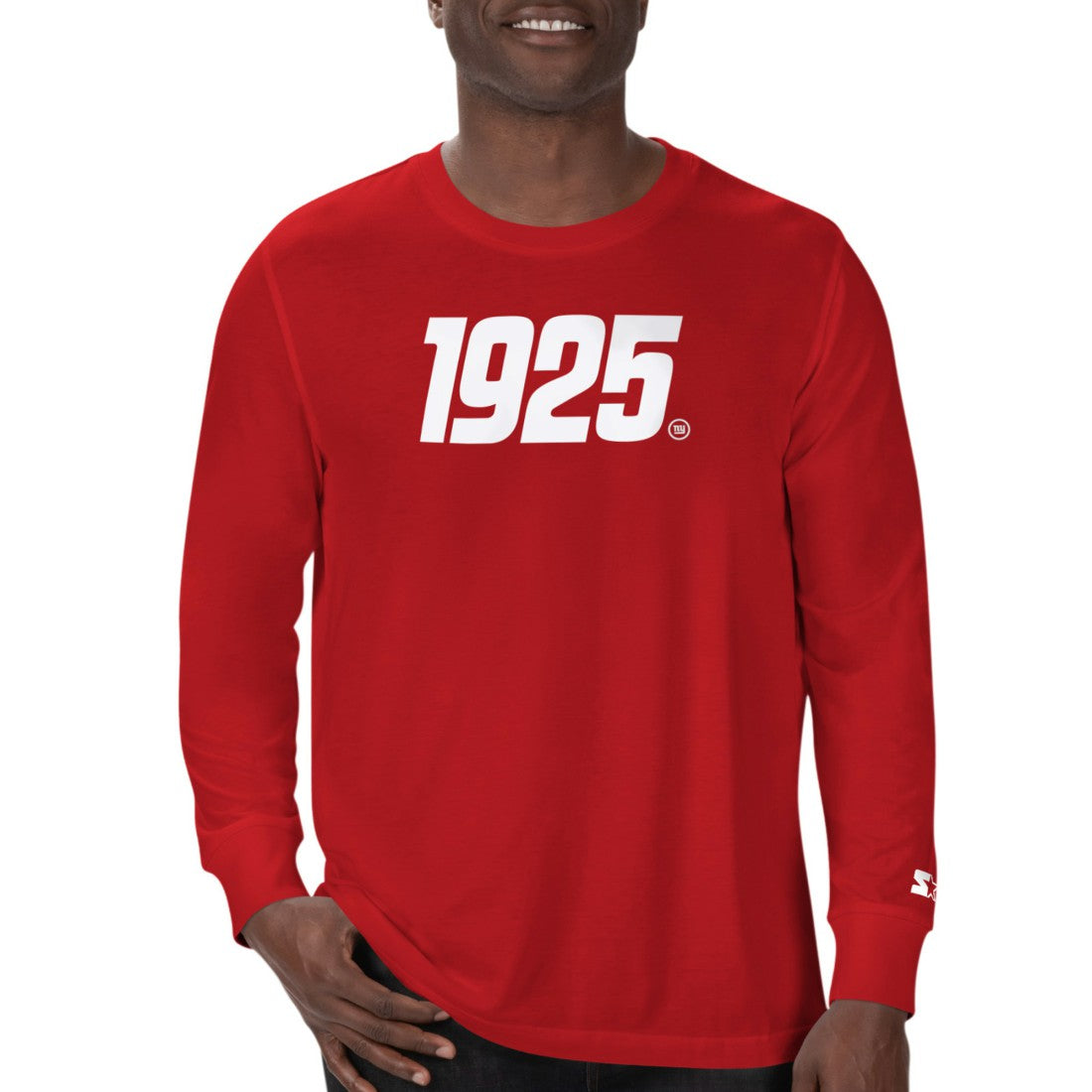 New York Giants Starter 1925 Collection Long Sleeve T-Shirt Red | NFL