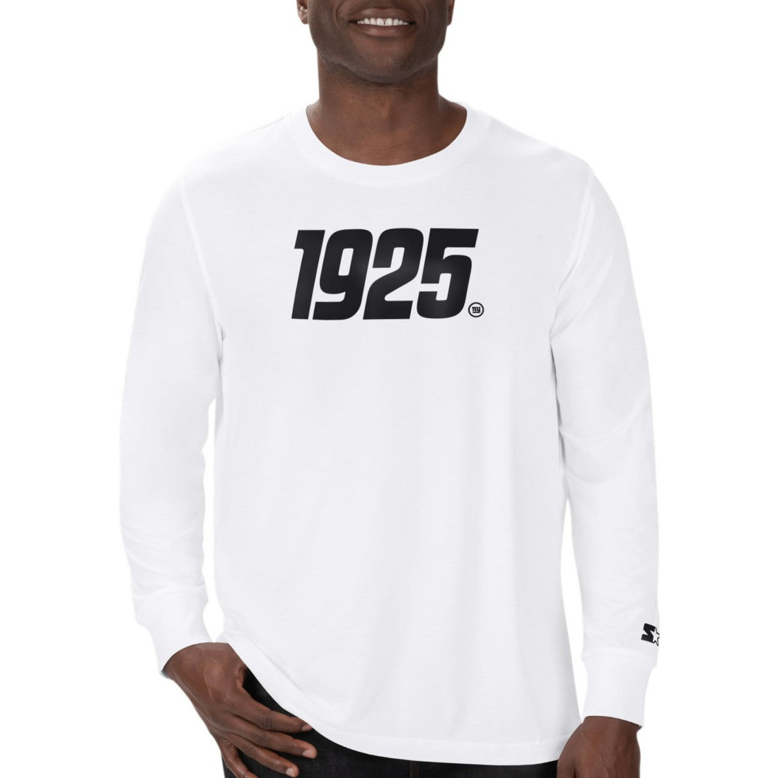 New York Giants Starter 1925 Collection Long Sleeve T-Shirt White | NFL