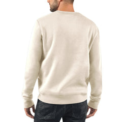 New York Giants Starter 1925 Collection Long Sleeve Pullover Sweatshirt Oatmeal | NFL