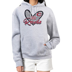 Cincinnati Reds G-III 4Her by Carl Banks Women's Leopard Heart Pullover Hoodie - MLB