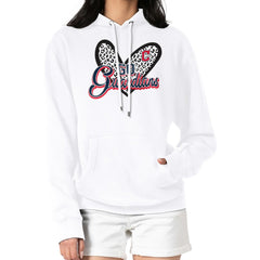 Cleveland Guardians G-III 4Her by Carl Banks Women's Leopard Heart Pullover Hoodie - MLB