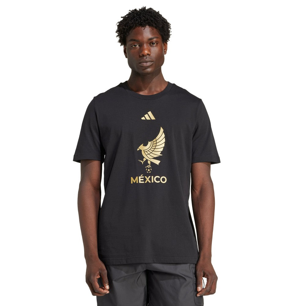 Mexico National Team 2025 Third Jersey DNA Graphic T-Shirt Black | Adidas Online