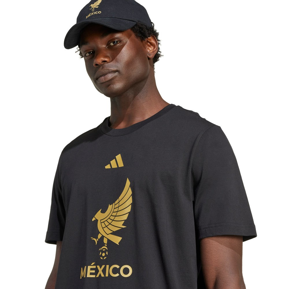 Mexico National Team 2025 Third Jersey DNA Graphic T-Shirt Black | Adidas Online