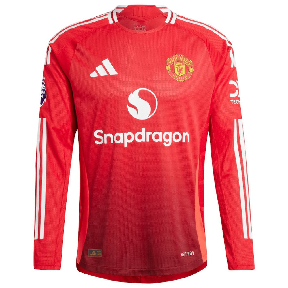 Marcus Rashford Manchester United 2024/25 Home Long Sleeve Player Jersey Red - FIFA World CUP