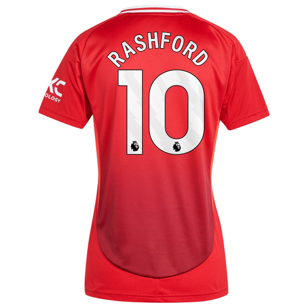 Marcus Rashford Manchester United Women's 2024/25 Home Replica Player Jersey Red | Adidas online
