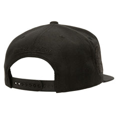 Boston Bruins Mitchell & Ness Soul Strike Pearl Tonal Snapback Hat - Black - NHL