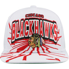 Chicago Blackhawks Mitchell & Ness Youth After Shock Snapback Hat - White - NHL