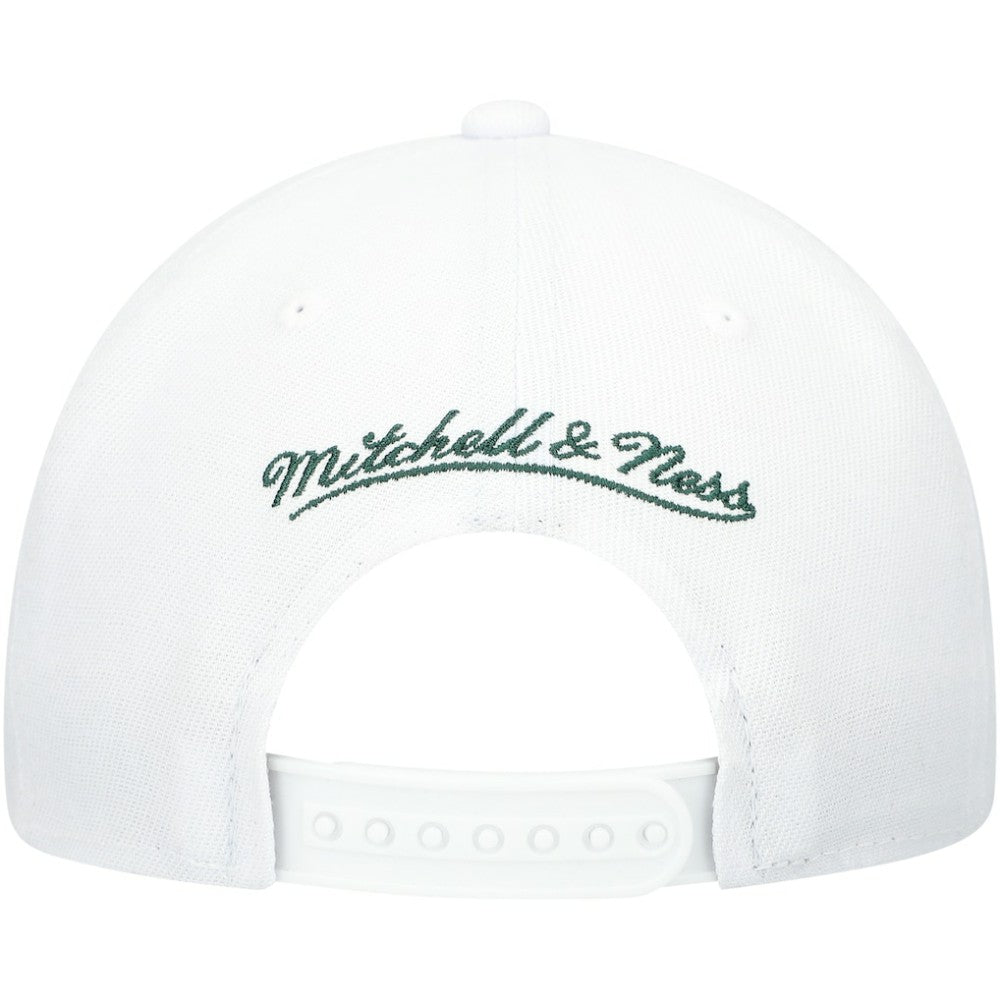 Boston Bruins Mitchell & Ness Youth After Shock Snapback Hat - White - NHL