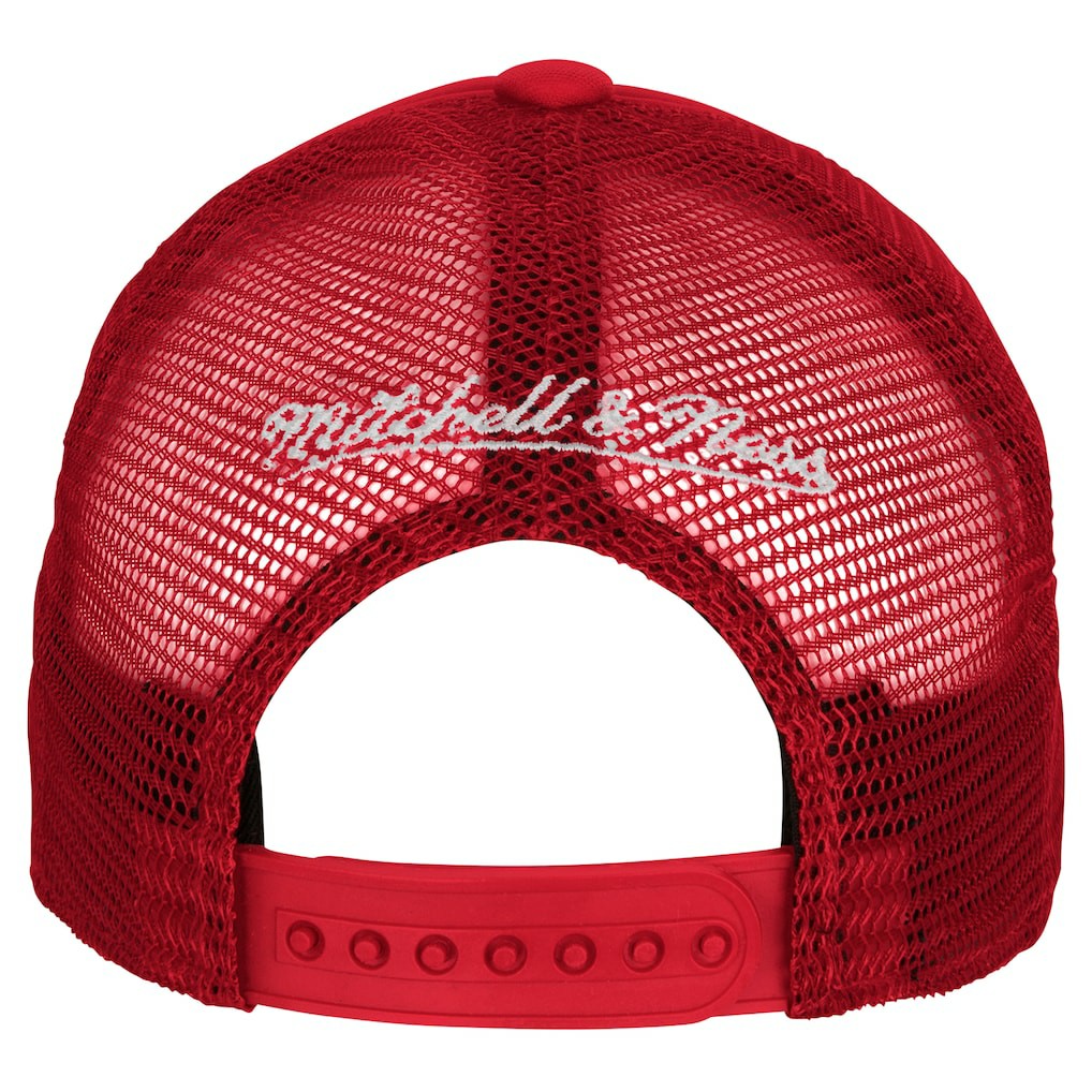 Philadelphia 76ers Youth Core Evergreen Trucker Adjustable Hat Red - NBA