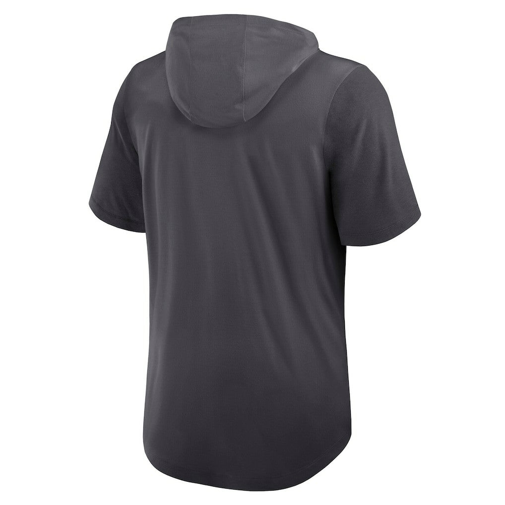 Dallas Cowboys Tri-Blend Performance Hoodie T-Shirt Anthracite | Nike for Sale