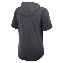 Dallas Cowboys Tri-Blend Performance Hoodie T-Shirt Anthracite | Nike for Sale