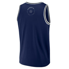 Dallas Cowboys Elements Future Ground Jersey Tank Top Navy | Fanatics