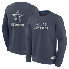 Dallas Cowboys Elements Future Ground Lettering Pullover Sweatshirt Navy | Fanatics