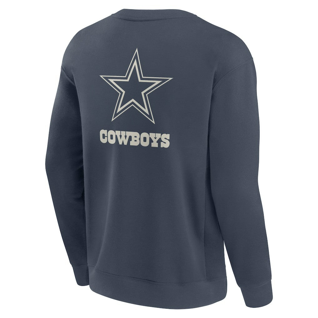 Dallas Cowboys Elements Future Ground Lettering Pullover Sweatshirt Navy | Fanatics