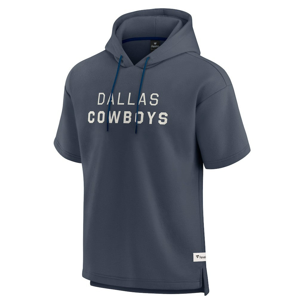 Dallas Cowboys Elements Future Ground Lettering Short Sleeve Pullover Hoodie Navy | Fanatics