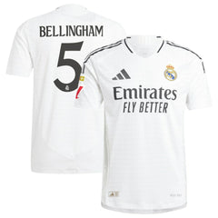 Jude Bellingham Real Madrid 2024/25 Home Player Jersey White | Adidas Online