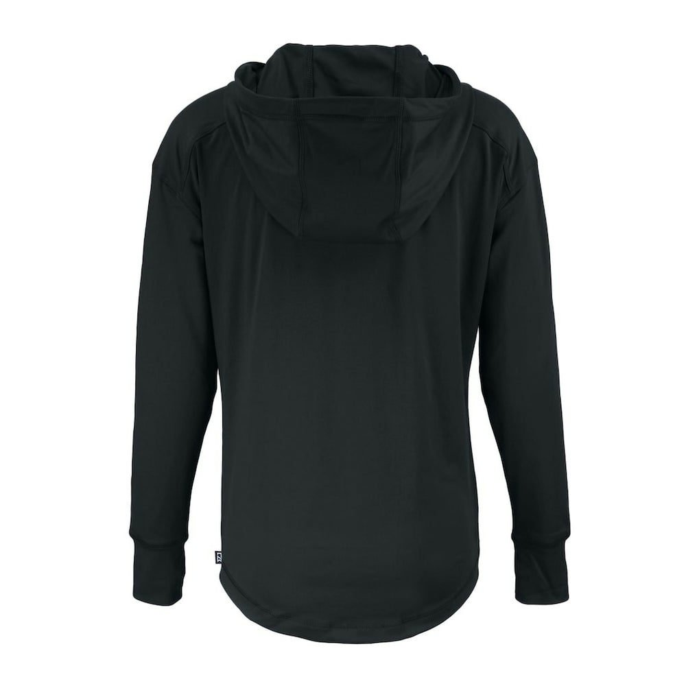 Arizona Cardinals Cutter & Buck Women's Daybreak Eco Recycled Half-Zip Hoodie Black | NFL