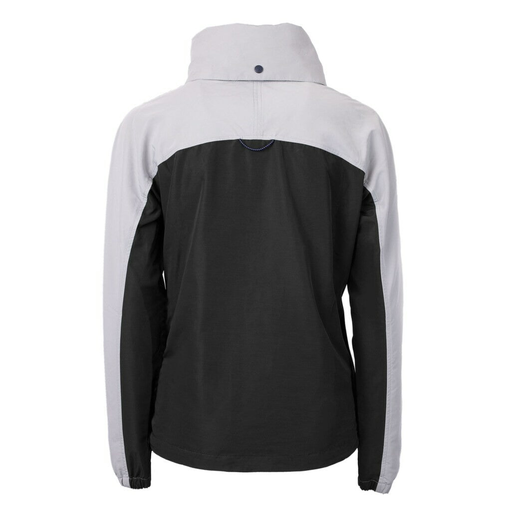 Buffalo Bills Cutter & Buck Women's Charter Eco Recycled Half-Zip Hoodie Anorak Jacket Black | NFL