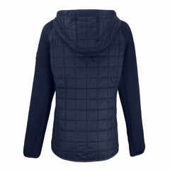 Chicago Bears Cutter & Buck Women's Rainier PrimaLoft Eco Hybrid Full-Zip Hoodie Jacket Navy | NFL