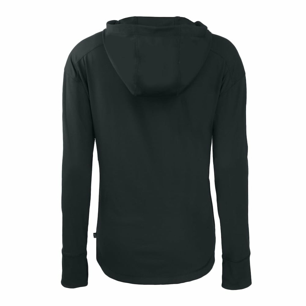 Minnesota Vikings Cutter & Buck Women's Daybreak Eco Recycled Full-Zip Hoodie Black | NFL