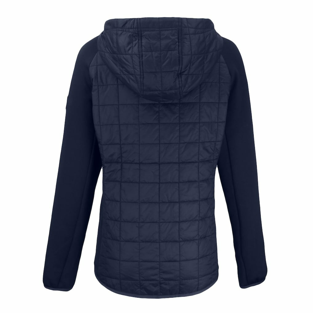 Seattle Seahawks Cutter & Buck Women's Rainier PrimaLoft Eco Hybrid Full-Zip Hoodie Jacket College Navy | NFL