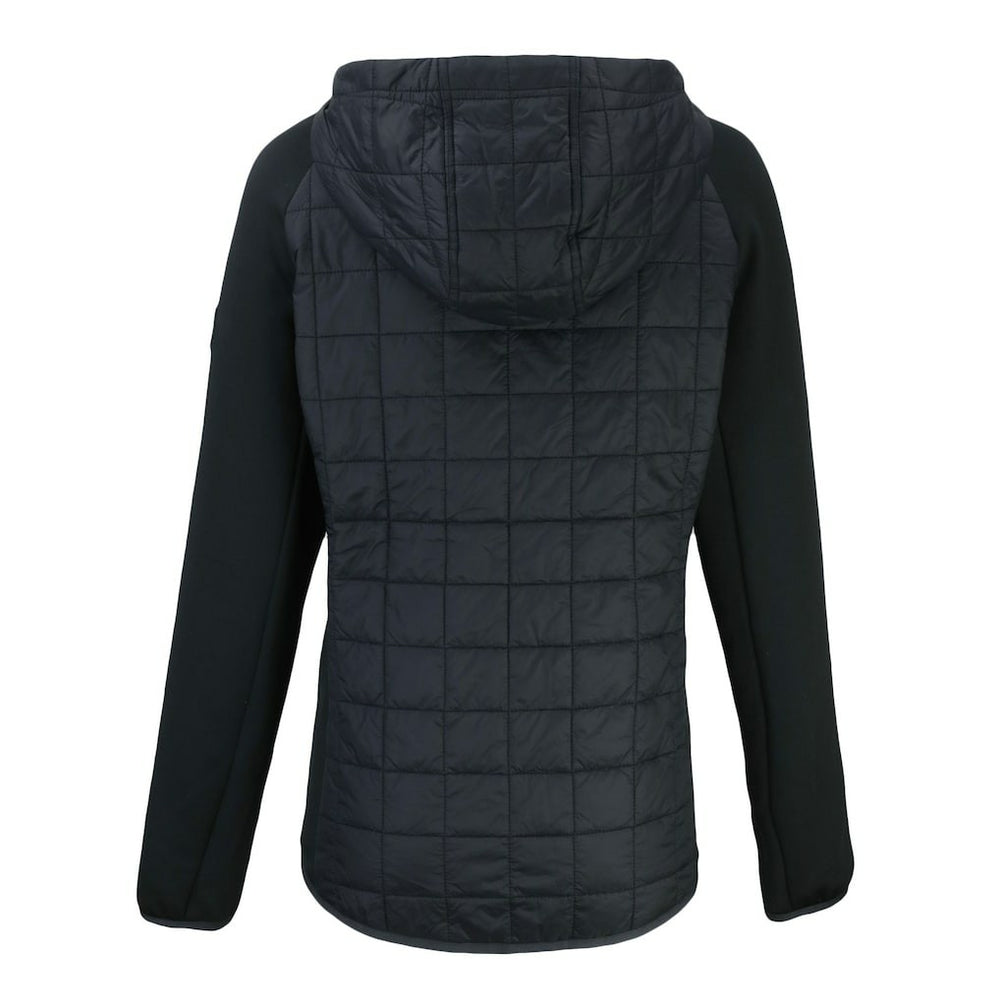 New York Giants Cutter & Buck Women's Rainier PrimaLoft Eco Hybrid Full-Zip Hoodie Jacket Black | NFL