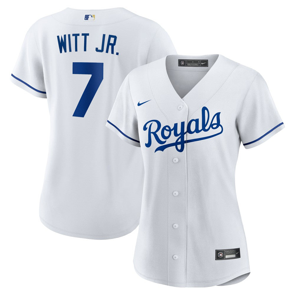 Bobby Witt Jr. Kansas City Royals Nike Women's Home Replica Player Jersey - MLB