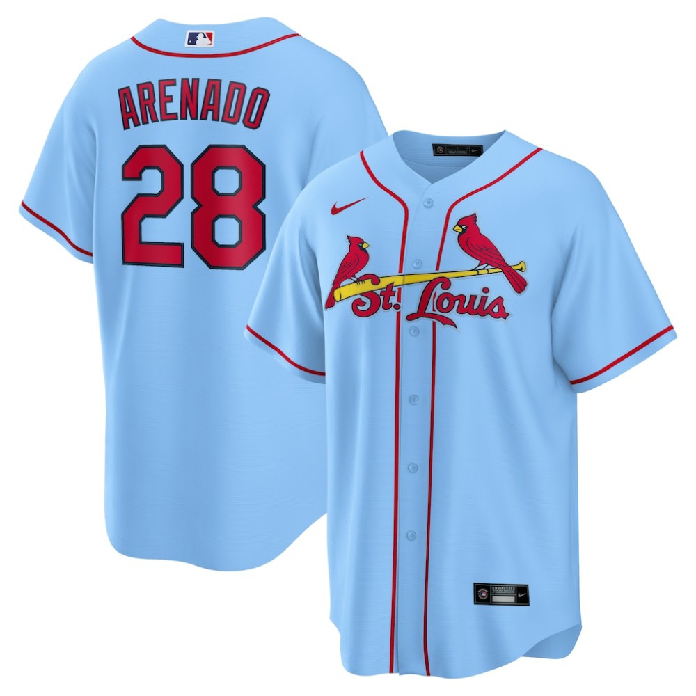Nolan Arenado St. Louis Cardinals Nike 2024 Alternate Replica Jersey - MLB