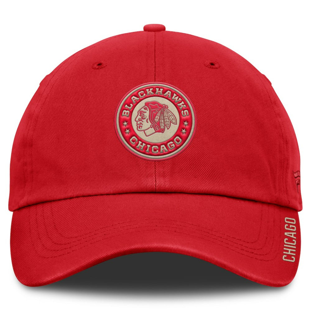 Chicago Blackhawks Fanatics Women's 2025 NHL Winter Classic Adjustable Hat - Red - NHL