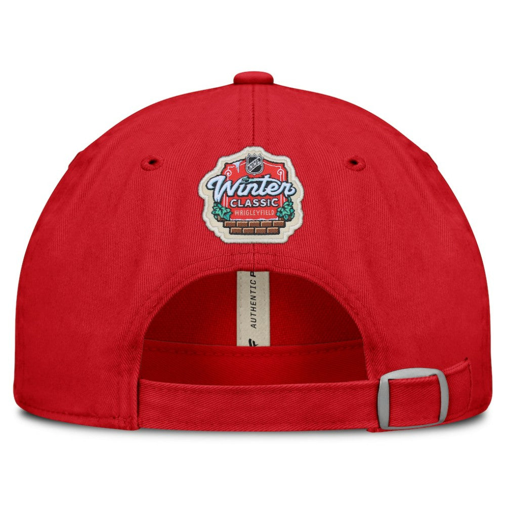 Chicago Blackhawks Fanatics Women's 2025 NHL Winter Classic Adjustable Hat - Red - NHL