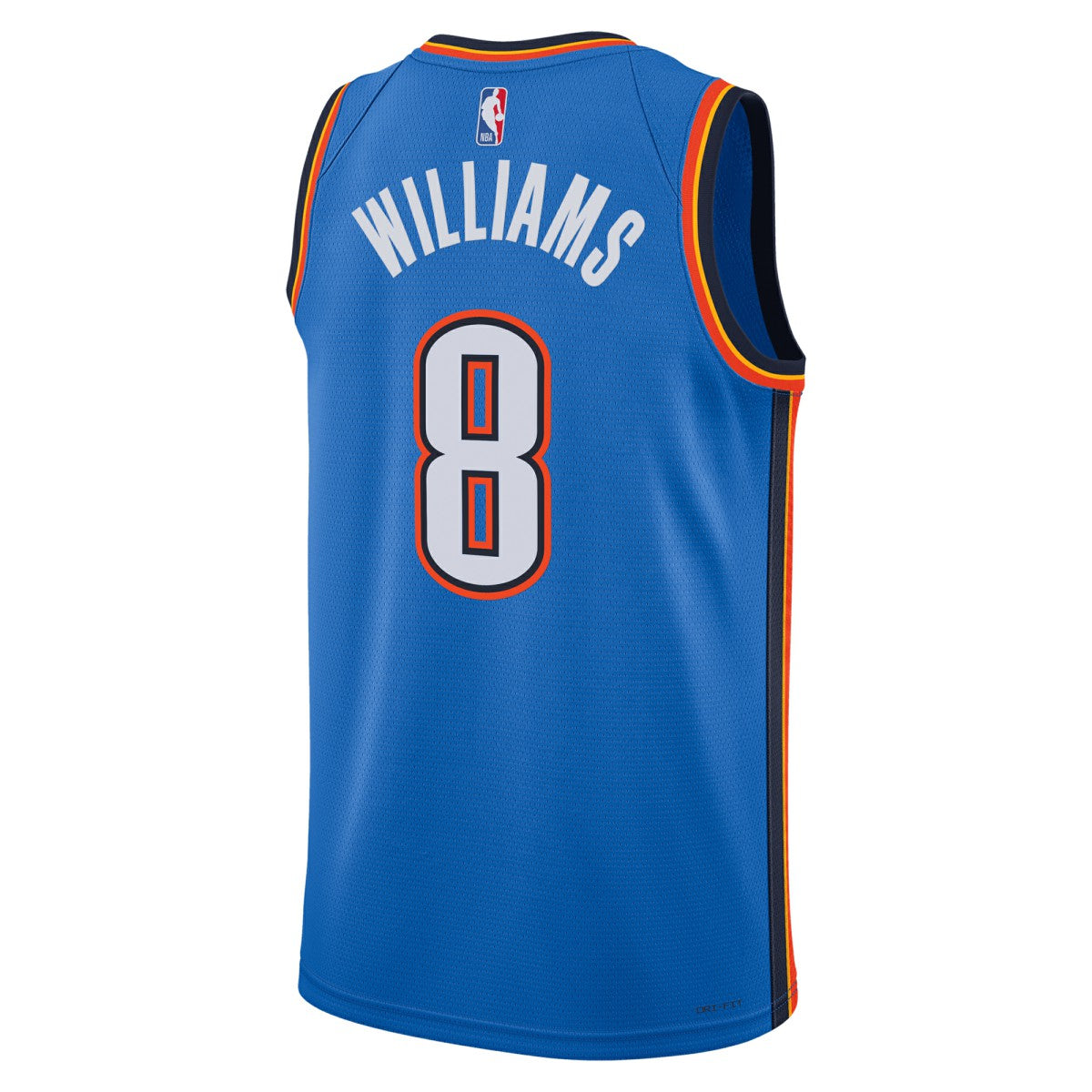 Jalen Williams Oklahoma City Thunder Unisex Swingman Replica Jersey Icon Edition Blue - NBA
