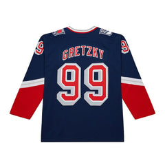 Wayne Gretzky New York Rangers Mitchell & Ness Youth 1996/97  Power Play Player Jersey - NHL