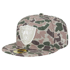 Las Vegas Raiders New Era Geo Camo 59FIFTY Fitted Hat | NFL
