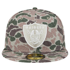 Las Vegas Raiders New Era Geo Camo 59FIFTY Fitted Hat | NFL