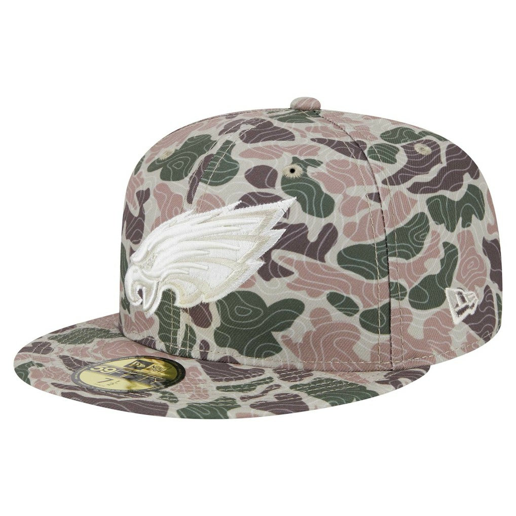 Philadelphia Eagles New Era Geo Camo 59FIFTY Fitted Hat | NFL