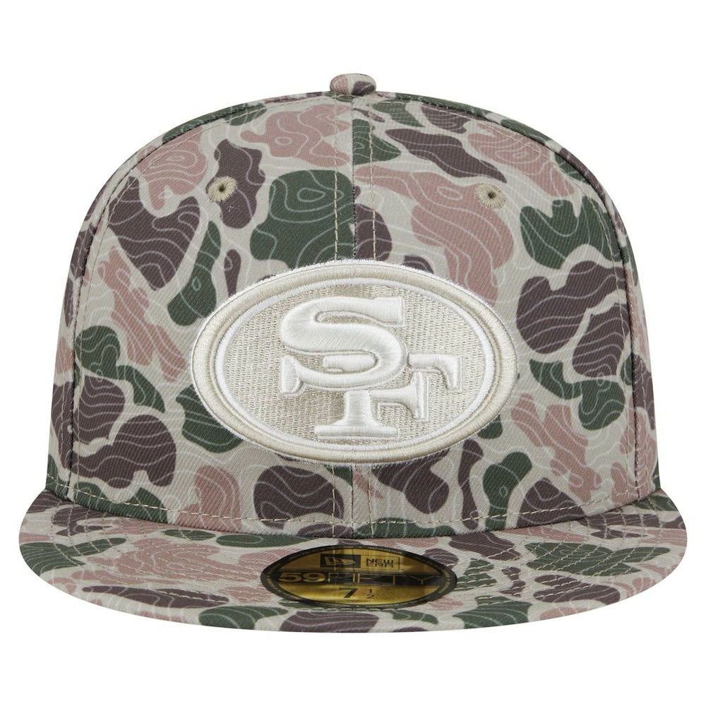 San Francisco 49ers New Era Geo Camo 59FIFTY Fitted Hat | NFL