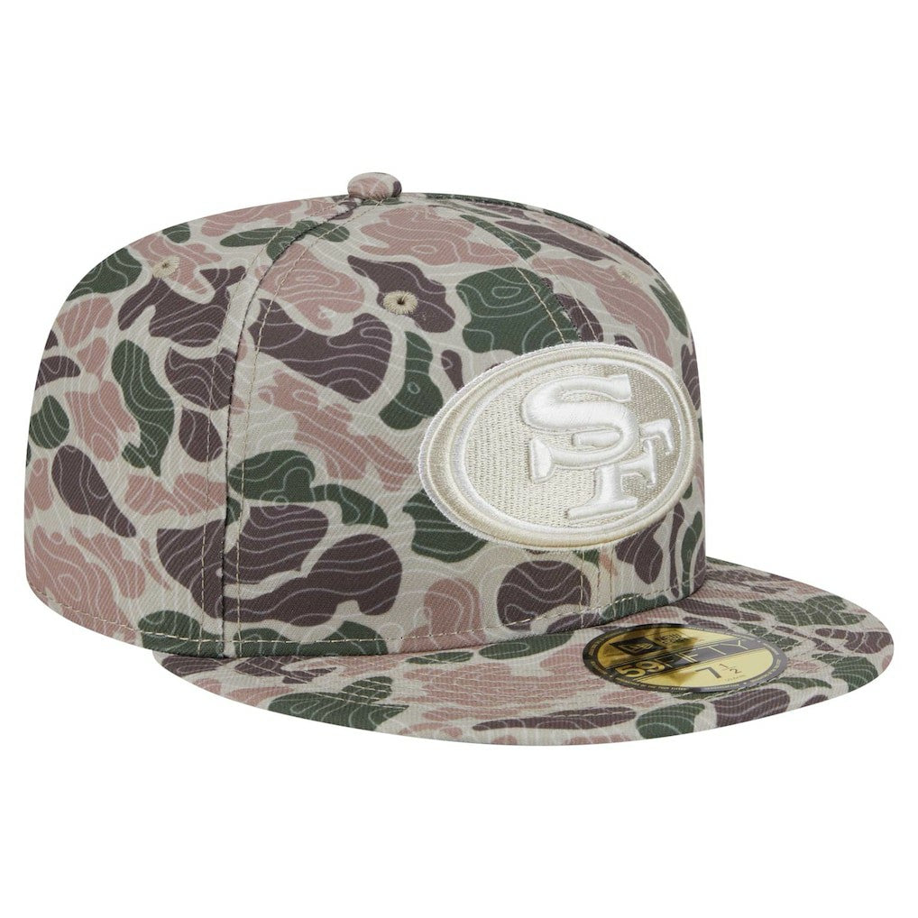 San Francisco 49ers New Era Geo Camo 59FIFTY Fitted Hat | NFL