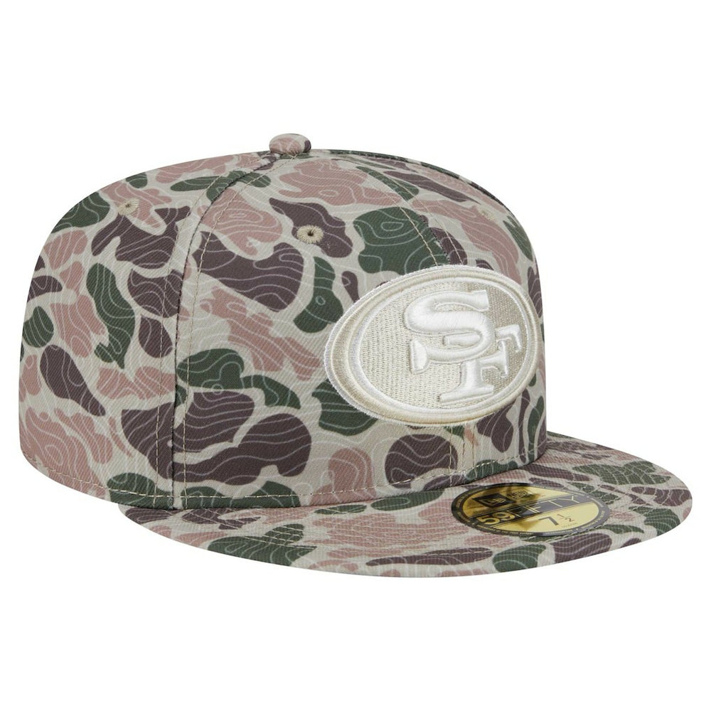 San Francisco 49ers New Era Geo Camo 59FIFTY Fitted Hat | NFL