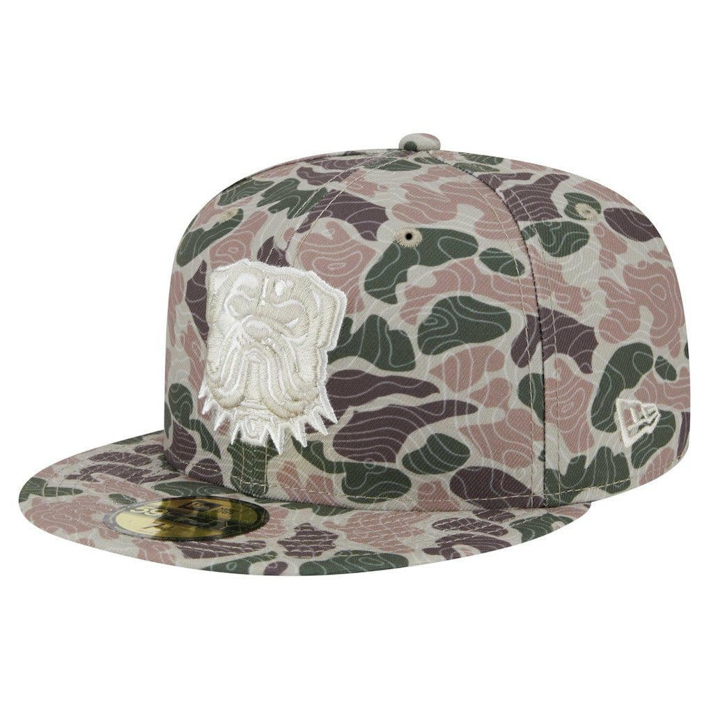 Cleveland Browns New Era Geo Camo 59FIFTY Fitted Hat | NFL