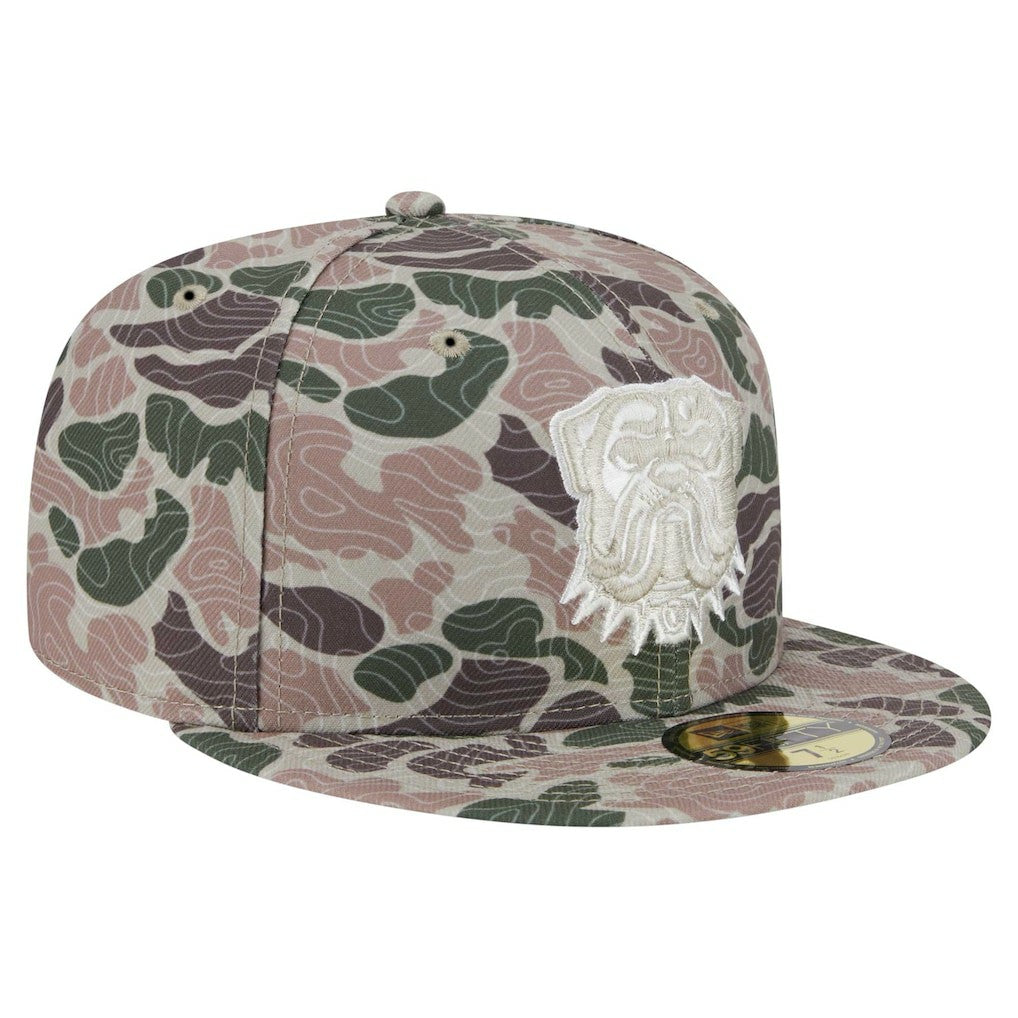 Cleveland Browns New Era Geo Camo 59FIFTY Fitted Hat | NFL