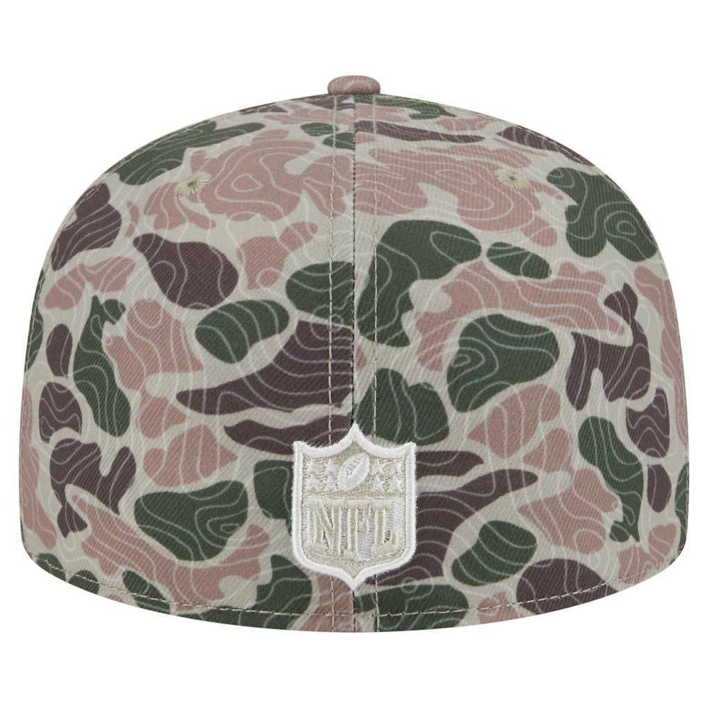 Cleveland Browns New Era Geo Camo 59FIFTY Fitted Hat | NFL