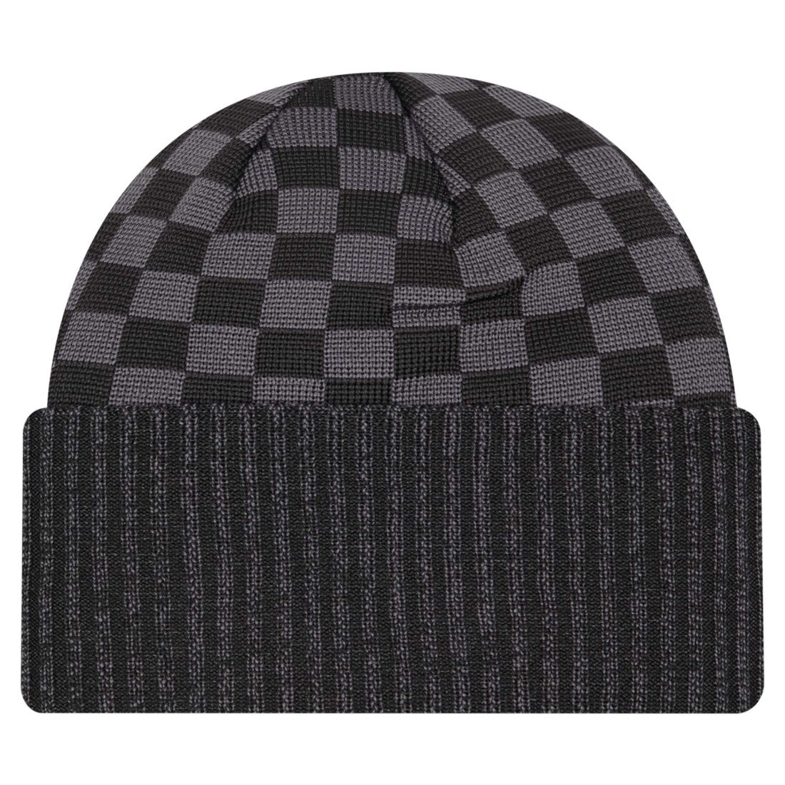 New York Jets New Era Checkered Cuffed Knit Hat Black | NFL