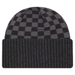 New York Jets New Era Checkered Cuffed Knit Hat Black | NFL