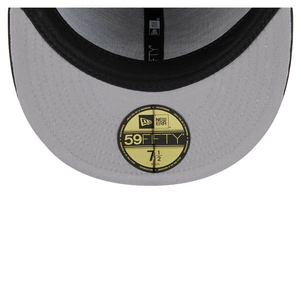 Miami Dolphins New Era Choco Cord 59FIFTY Fitted Hat Brown | NFL